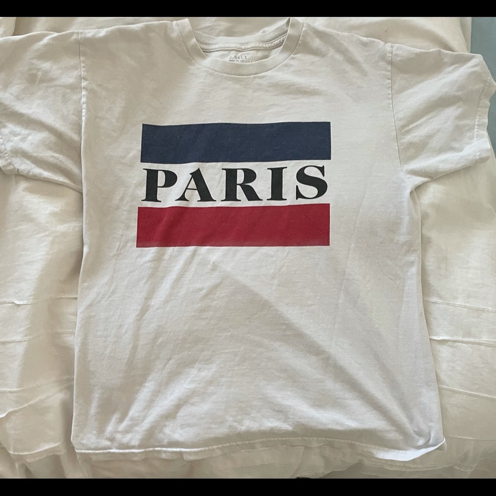Brandy Melville John Galt Paris T Shirt